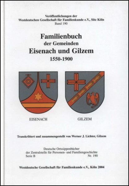Familienbuch Eisenach / Gilzem